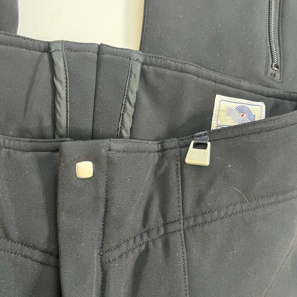 Nils Ski Snowboard Women Snow Pants Size 10 Short Black * flaw - Picture 4 of 12